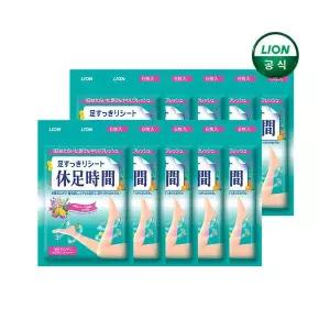 휴족시간 쿨링시트6매입x10개