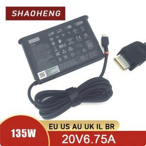노트북 충전기 135W USB C 레노버 요가/슬림 프로 9 7 6 14p 어댑터