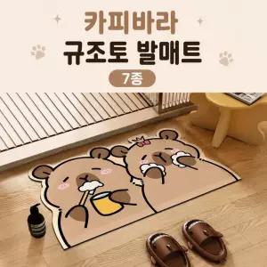규조토 발매트 욕실 발매트 흡수 발판 40x60cm 7종