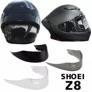 SHOEI Z8 z8 2021 2022 액세서리 카본 오토바이 리어 트림 헬멧 스포일러 케이스