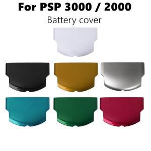 플라스틱 배터리 커버 여러 가지 색상 완벽한 핏 게임 콘솔 백 정확한 구멍 위치 PSP 3000/2000  세트당 1