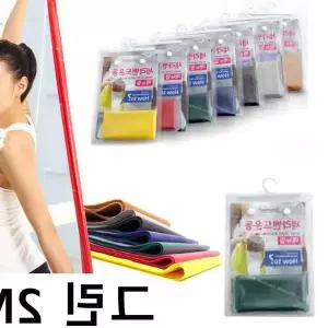 세라밴드 2M 그린색상 테스 요가 근력 밴드운동 필라테스 홈트레이닝 EC496