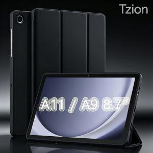 삼성 갤럭시 탭 A11 / A9 8.7인치 2025/2023 SM-X110 소프트 실리콘 3단 접이식 태블릿 케이스 폴리오 스탠