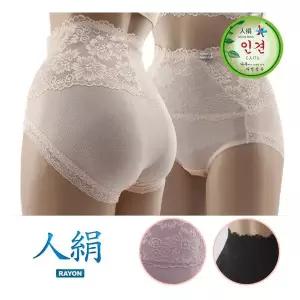 여성 인견팬티속옷 쉐이핑 레이스 팬티 여자 여름 언더웨어