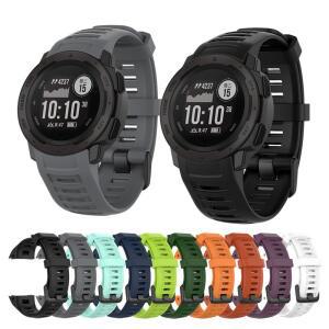 Garmin tinct/2 용 실리콘 손목 밴드 스마트 호환 스포츠 액세서리 시계 스트랩 교체 팔찌