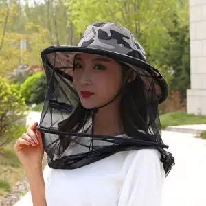양봉방충모자 벌모자 벌초모자 벌보호망 벌망모자