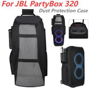 야외 먼지 보호 케이스 다기능 운반 커버 JBL 호환 PartyBox 320 용 스크래치 방지 스피커