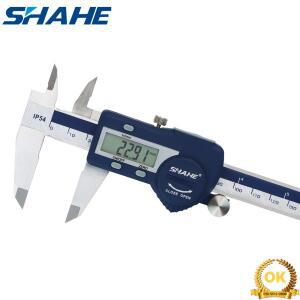 SHAHE IP54 디지털 캘리퍼스 전자 눈금자 버니어 스테인레스 스틸
