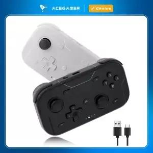 AceGamer 포켓 게임 컨트롤러 휴대용 홀 스위치/Switch2/Android//PC/Steamde용 1000Hz Bluetooth 패드