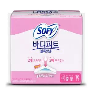 쏘피 바디피트 블록맞춤 중형 16개 x 6팩
