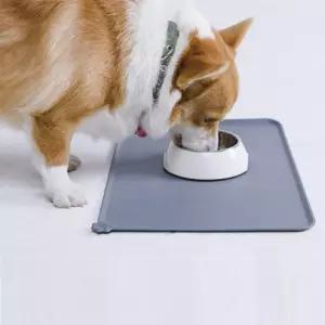 펫 실리콘 반려동물 식기매트 실리콘 밥그릇 애견 식기 반려동물 매트 강아지 패드 고양이