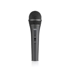 브리츠 mc-1500b2k 유선 마이크 핸드형마이크 단일지향성 케이블 포함