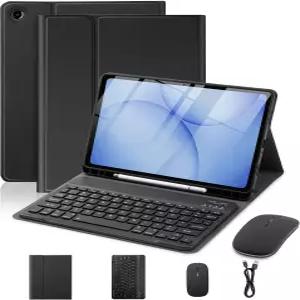 삼성 갤럭시 탭 A9 플러스 / A11 XCHYTECHER 마우스 및 키보드 케이스 2023/2025 11인치 태블릿 5G용 펜