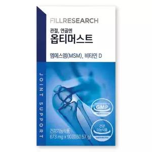 필리서치 관절 연골엔 옵티머스트 673mg X 90정 1박스
