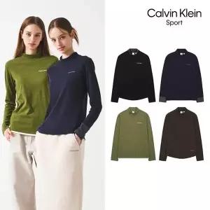 [Calvin Klein] CK 26FW 양면기모 모크넥 4종, 여성