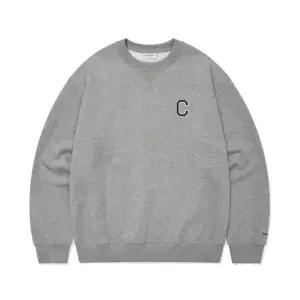 커버낫 COVERNAT C 로고 맨투맨 Melange Gray CO2503CR03MG