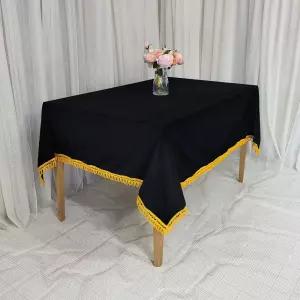 벨벳 테이블보 185x155cm 행사용 식탁보 전시 박람회 파티 매장 테이블 덮개 장식천
