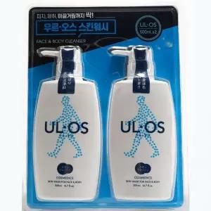 미끌거림없이 개운 페이스바디워시 우르오스 500ml2입