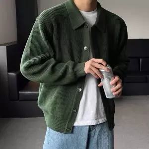 남성 간절기 니트 카라 데일리 의류 DMG-CA-Q4324873