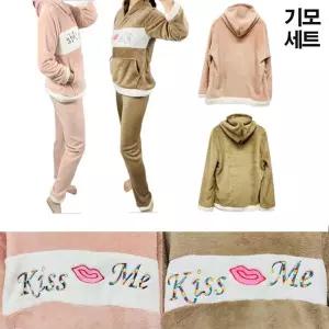 키스미 후드 수면 잠옷 트레이닝 셋트