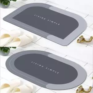 주방 발매트 욕실발매트 돌돌이 규조토 폭신한 욕실 롤링 북유럽발매트