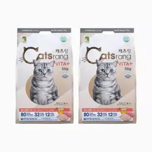 캐츠랑 비타플러스 전연령 고양이 사료 5kg x 2 코스트코 코와샵2609 [673613]