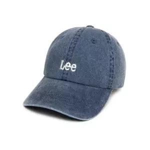 리 LEE 스몰 트위치 로고 피그먼트 볼캡 블루 LE2503CA02BL