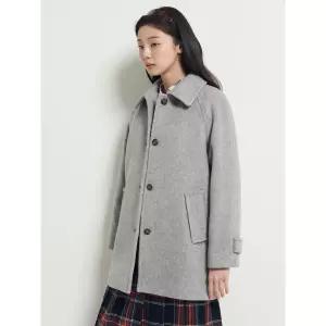 [빈폴레이디스] 발마칸 미디엄 코트  라이트 그레이 (BF5Y30C132)