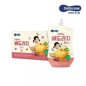 [베베쿡]처음먹는 배도라지 플러스 1박스(120ml X 20팩)