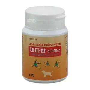 비타캅 츄어블정 종합비타민 영양제 60정