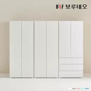 [BIF보루네오][착불]비긴 2400 W세트 옷장 이불장 안방 작은방 원룸