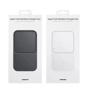 삼성정품 15 W 초고속 무선 충전 듀오 EP-P5400 갤럭시 핸드폰 휴대폰