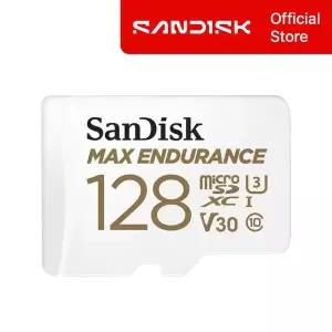 [샌디스크] 맥스 엔듀런스 마이크로 SD 카드 128GB 128기가 QQVR SDXC U3 100MB/s