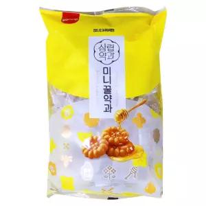 삼립 미니 꿀약과 500g 과자