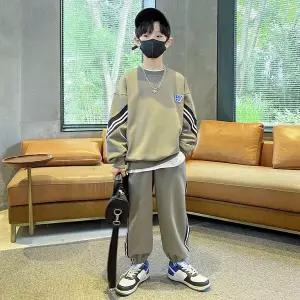 UPPERCUT 주니어 오버핏 맨투맨 트레이닝복 키즈 상하복세트 남녀공용