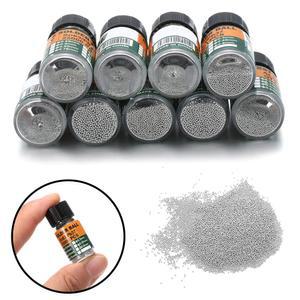 뜨거운 25000Pcs/병 0.2 0.65mm BGA Reballing 공 IC 칩 납땜 솔더 볼 주석 재료 Sn63/Pb37 수리 도구