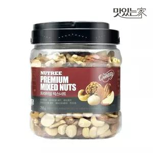 맛있는家 무첨가 견과100% 프리미엄 믹스너트 750g 461734