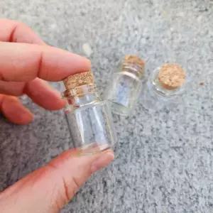 다용도 코르크 유리병 금 보관 5ml