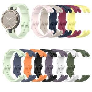 [호환품]Garmin Lily Watchband 스마트 호환 시계 손목 밴드 교체 스포츠 팔찌 액세서리 용 실리콘 스트랩