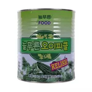 오이피클 늘푸른푸드 랠리쉬 다진 피클 3kg