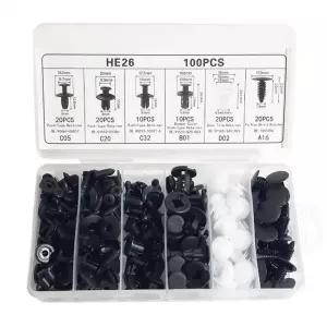 자동차 패스너 차량용 볼트 나사 100PCS 세트 M12265