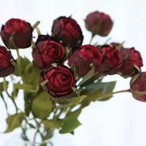 스터닝팩토리 조화 장미 자나 레드 11개입 인테리어꽃 조화나무 조화소품 장미조화 인조나무 조화꽃