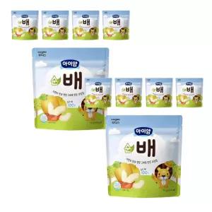 일동후디스 아이얌 순배 동결건조 과일칩 배과자 15g 10개