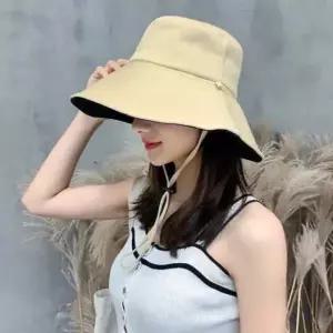 [옷자락]옷자락 미니멀 리버시블 벙거지버킷햇 미니멀