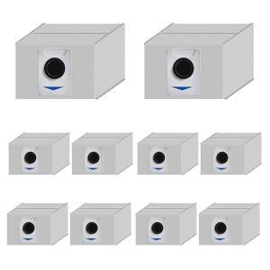 ECOVACS호환 DEEBOT X1 OMNI TURBO T10 T20 /T20 MAX PRO /X&T 시리즈 로봇 청소기용 먼지 봉투(10개입)