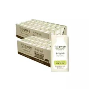 상하목장 유기농 멸균 우유 200ml 48팩 8585841