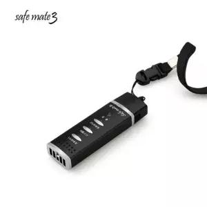 세이프메이트3 전자호각 용 LED후레쉬 USB 패션잡화