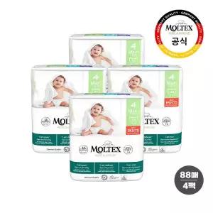 몰텍스 팬티형 통잠 기저귀 아기용품 4단계 22매 4팩 MNS