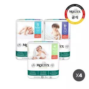 몰텍스 팬티형 기저귀 아기용품 4팩 사이즈 선택하기 MNS