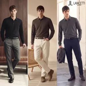 26 FW 란체티 남성 긴팔 카라티셔츠 3종
